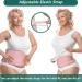 Reusable Bio-Ribinus Oil Pack Set | Double-Layer Castor Oil Wraps for Waist & Neck | Washable Pink Castor Oil Packs - International Shipping Available - Buy Online on GoSupps.com