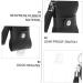 Didiseaon Shampoo Travel Container Perfume Bottle Set Holder Keychain Bottle Cover Keyring Silicone Bottle Caps Travel Hand Bottle Keychain Mini Perfume Bottle Water Bottle Cover 10x4.3cm Black - Buy Online on GoSupps.com