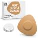 Not Just A Patch CGM Sensor Patches for Freestyle Libre and Medtronic Sensors (20 Pack) - Durable Protection for 10-14 Days - Pre-Cut Freestyle Libre 2 Sensor Covers in Beige Tan