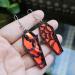 Feylie Halloween Acrylic Spider Web Dangle Earrings | Lightweight Coffin Shape Jewelry Gift - Fun Red Statement Earrings - Buy Online on GoSupps.com