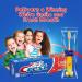 Fluoride Kids Toothpaste 4.6 oz - Cavity Protection Sparkle Fun Flavor & Doomi Smiley Suction Toothbrush - Buy in Bulk Online - Buy Online on GoSupps.com