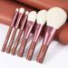 Buy Breteil 6-Piece Dense Bristle Makeup Brush Set - Professional Foundation Powder Blush Concealer & Eye Brushes - Short Handle - Perfect for Flawless Makeup Application - Buy Online on GoSupps.com