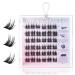 OneNine Self Adhesive Lash Clusters Eyelashes No Glue Needed Wispy Lash Clusters Reusable Glueless Eyelash Clusters Kit No Glue Needed Natural Self Adhesive DIY Eyelash Extension Kit (04)
