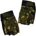 Half Finger Children's Motorcycle Gloves - Military Sports Half Gloves Cycling Gloves Small Military Kids Exercise Gloves Skating Gloves - Bike Gloves Workout Gloves Skateboarding Accessories LIGHTNIN