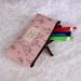 Shop Mingze 4-Piece Canvas Pen & Pencil Set | Fresh Flower Pattern | Stylish Stationery & Cosmetic Pockets - International Shipping - Buy Online on GoSupps.com