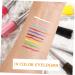 Mipcase 10pcs Colored Liquid Eyeliner Liquid Eyeliner Pencil Waterproof Eyeliner Pens Cooperate Water Proof - Buy Online on GoSupps.com