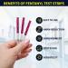 SafeStrip Fentanyl Test Strips - 2 Pack with 10 MG Scoop - Easy Instructions, Fast Results - Buy Online on GoSupps.com