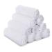 Yoofoss Baby Washy Set - 10 Soft Bamboo Fiber Towels (25x25 cm) for Infants & Children - Gentle Multi-Purpose Face Towels - Buy Online on GoSupps.com