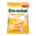 EM-eggwal ginger orange coughing candy sugar-free 75g-aromatic ginger and fruity-refreshing oranges ensure a harmonious taste experience-with vitamin C (1 x 75g) 75 g (1 Pack)
