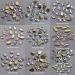 AB Crystal Rhinestones Set (1828+100Pcs) | Flatback AB Glass Rhinestones for Nails, Clothes, Face & Jewelry | Aurora Borealis AB 100 - Buy Online on GoSupps.com