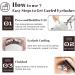 Buy Heated Eyelash Curler - Fast Heat Up USB Rechargeable 2 Level Heating Control for Long-Lasting Curls | International Shipping Available - Buy Online on GoSupps.com