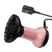 Diffuser Hair Dryer for Curly Hair with Ceramic Tips Lightweight Elegance 2-in-1 Gifts for Her Reduces Frizz Enhances Curls Volumizes Portable Hair Dryer ALCI Safety Plug