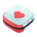 Love Heart Sanitary-Napkietten Storage Pocket Portable Periods for Women Teenager Girls Menstrual Cup Still pillow holder Color 12