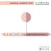 Helan I Colori di Helan - Organic 2in1 Rose Gold Pencil Blemish Corrector + Natural Face Highlighter Nourishing Soft Double-Edged Pencil with Vitamin E Long-Lasting Makeup - Buy Online on GoSupps.com