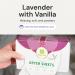 Grab Green Lavender Vanilla Dryer Sheets - 160 Compostable Sheets for Softness & Static Reduction - Plant & Mineral Based - Buy Online on GoSupps.com