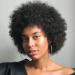 Plecare Afro Wigs: 100% Human Hair, Glueless Short Kinky Curly Wigs - Perfect for Cosplay or Daily Wear (Natural Black) - Buy Online on GoSupps.com