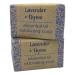 Greenwich Bay Trading Co Lavender and Thyme Essential Oil Exfoliating Bath Bar Soap Set of 2 8.6 Ounces Each