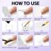 COSCELIA Acrylic Powder for Nails - 8g Transparent for 3D Nail Extensions | No Lamp Needed | Shop Internationally - Buy Online on GoSupps.com