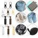 15-Piece Zipper Pull Replacement Set | Extrolance Zipper Tappers for Backpacks Jackets Luggage & Handbags - 3 Designs 5 Colors - Buy Online on GoSupps.com