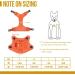 Oneigris Dog Harness - Fire Watcher 2.0 Tactical with 2 Metal Buckles MOLLE System No-Pull D-Ring 1000D Nylon - Orange - Buy Online on GoSupps.com