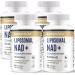 Liposomal NAD+ 500mg with TMG 250mg Softgels Actual NAD+ Supplement for Cellular Repair & Energy Metabolism(240 Count) 240 count (Pack of 1)