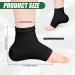BOXOB Height Increase Socks - Invisible Shoe Lift Insoles for Men & Women | Comfortable Height Booster Heel Pads (Black - Buy Online on GoSupps.com