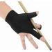 Roaming Breathable Billiard Gloves for Men - Left Hand Elastic Pool Gloves for Snooker & Carom - Sporty Size S/M in Black - Buy Online on GoSupps.com