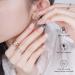 20 Stickers Semi Cured Nail Wraps Soft Self-Adhesive Gel Nail Stickers ZAHVIA Salon-Quality Gel Nail Polish Strips Manicure Stickers Set-Clear (UV/LED Lamp Required) - Buy Online on GoSupps.com
