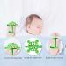 CHICIRIS Baby Teether - Adjustable Food Grade Silicone Toothbrush Cute Design for Sleep (Light Green) | Safe International Shipping - Buy Online on GoSupps.com