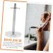 Minkissy 3-Set Shaver Holder Rack - Universal Aluminum Shaving Stand for Razors Perfect Gifts for Men - 15x9.5cm - Buy Online on GoSupps.com