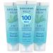 BERGMAN KELLY Travel Size Shampoo & Conditioner 2 in 1 (1 Fl Oz, 100 PK, Tropical Waterfall), Delight Your Guests with Invigorating and Refreshing Shampoo Amenities, Small Hotel Toiletries in Bulk 1 Ounce (Pack of 100) 100 Pack