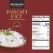 Khazana Premium Ultra Extra Long Basmati Rice - 10lb Resealable Zipper Bag | Aged & Aromatic Authentic Grain From India | GMO-Free, Gluten-Free, Cholesterol-Free & Kosher - 10lb Pack - Buy Online on GoSupps.com