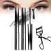 Judy Doll Mascara Judydoll Mascara Judydoll - 3D Curling Eyelash Iron Mascara Judy Doll Iron Brush Mascara Waterproof Natural Thickening Lengthening Long Lasting Bristleless Mascara (2PCS Black)