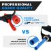 DYNAPRO Adjustable Exercise Resistance Bands - Professional Quality Anti-Snap Comfort Handles for Workouts & Physical Therapy (Light Medium Heavy) - International Shipping Available - Buy Online on GoSupps.com