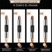 EnMart 4 Pcs Dual-Ended Contour Stick 2 In 1 Cream Highlight Contour Pen Makeup Bronzer Shading Stick Face Highlighters Sticks Concealer Contour Highlighter Pencil Long Lasting Waterproof Makeup C011 - Buy Online on GoSupps.com