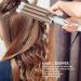 Three Barrel Curling Iron Wand Hair Waver Hair Curling Iron Adjustable Temperature Gold Large Triple Barrels Curling Iron Wand for Home Hair Salon (US Plug) - Buy Online on GoSupps.com