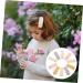 FOMIYES 15 Pairs Hairpin Metal Hair Clips Hair Accessories for Women Wedding Decorative Hair Clips Cute Girl Hair Clip Hair Snap Candy Decor Snap Clips for Hair Miss Bobby Non-slip Cloth - Buy Online on GoSupps.com