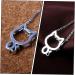 LALAFINA 1pc Cutout Cat Pendant A Necklace Copper Necklace Charms Delicate Choker Pendant The Cat Jewelry - Buy Online on GoSupps.com