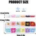 3D Flower Nail Charms- 12 Grids Acrylic Resin Blossom Nail Art Rhinestone with Pearls Gold Silver Beads Flower Gel Nails Decorations for Women Girls Manicure DIY Supplies - Buy Online on GoSupps.com