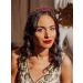 SweetV Red Crystal Princess Crown Tiara for Women - Perfect for Weddings, Proms, Birthdays, and More! - Buy Online on GoSupps.com