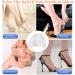 High Heel Comfort Pads - 2 Pairs Metatarsal Cushion Inserts for Women | All Day Pain Relief & Comfort - Transparent - Buy Online on GoSupps.com