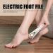 Electric Foot Scrubber Curved Type C Rechargeable Electric Foot Dandruff Remover 180 Minutes Portable for Cracked Skin - Buy Online on GoSupps.com