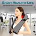 Shiatsu Neck Back Massager with Heat - Electric Pillow for Pain Relief & Relaxation at Home & Office - Buy Online on GoSupps.com