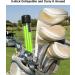 Rhino Valley Golf Alignment Sticks - 2 Pack | Collapsible Practice Rods for Putting & Full Swing Trainer | Portable Golf Training Equipment - Buy Online on GoSupps.com