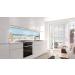 Premium Dune View Kitchen Back Wall Stickers - Self-Adhesive Glass Look - 60x280cm | Durable Hard PET Material - Buy Online on GoSupps.com