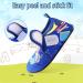 IEEILULU Blue Elephant Bathing Shoes for Kids - Velcro Fastening Water Shoes for Beach & Pool (Size 29 EU) - Buy Online on GoSupps.com