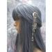DADIWEY Romantic Rhinestone Crescent Moon Star Hair Clips - Silver | Women Girls Crystal Beads Tassel Drop Hair Pins - Buy Online on GoSupps.com
