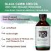 Mother Nature Organics Black Seed Oil - Organic Cold-Pressed Cumin Nigella Sativa for Immunity, Digestion, Joint Health, Hair & Skin - 8 oz. Extra Virgin, Gluten-Free, Non-GMO & Vegan with Omega 3, 6, 9 - Buy Online on GoSupps.com