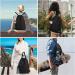 Ryaco Waterproof Gym Bag - Cord Strip Backpack for Sports & Swimming | Dry & Wet Separation Zippered Outer Pocket Ideal for School & Travel - Black - Buy Online on GoSupps.com