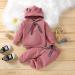 Infant Toddler Kids Long Sleeve Cute Animals Hoodie Sweatshirt - Pink 4-5T | Boys Girls 2t Clothing - Buy Online on GoSupps.com
